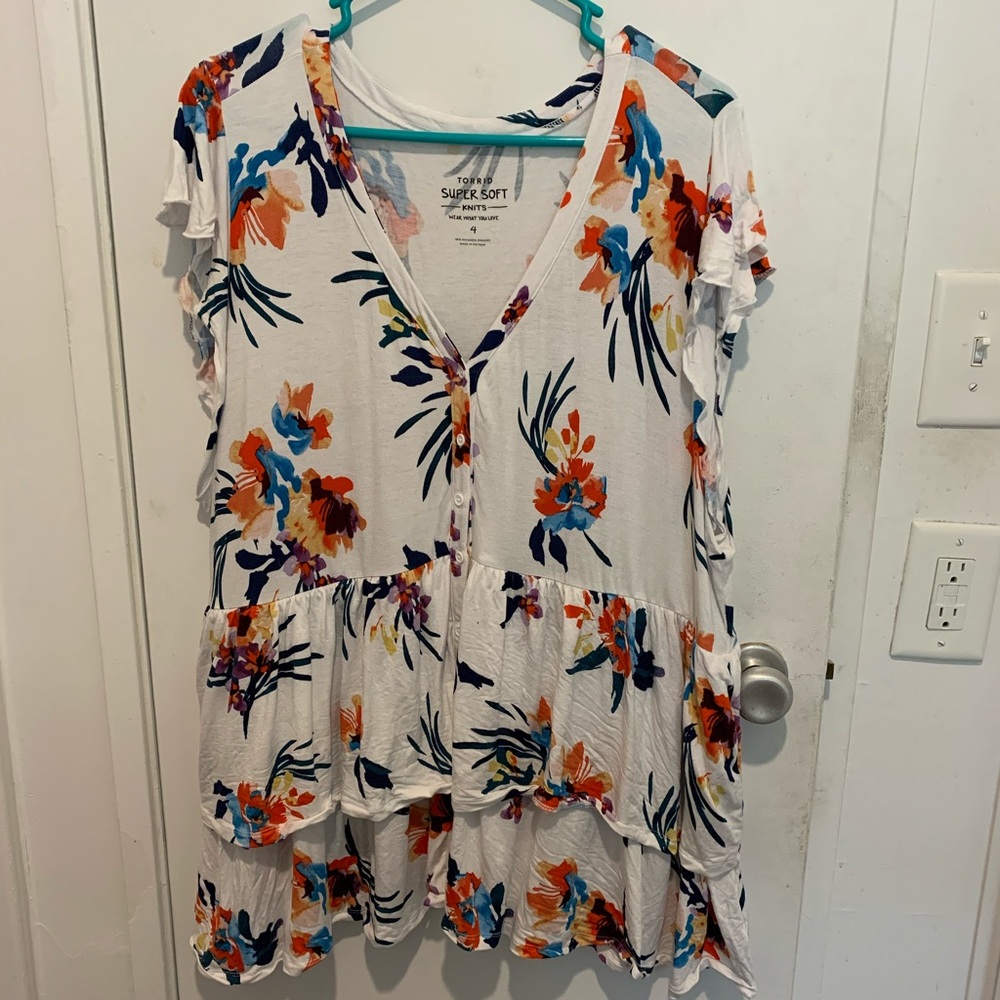 🌺 floral shirt